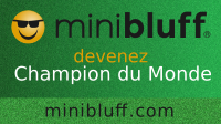 René joue au Minibluff